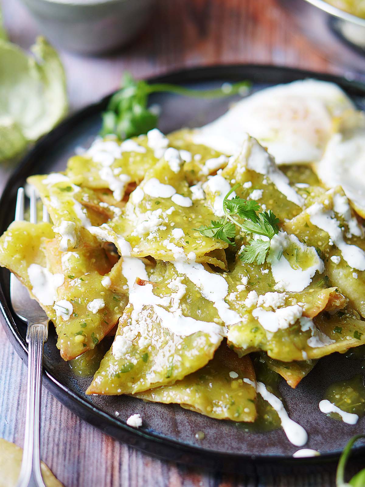 Chilaquiles en Salsa Verde