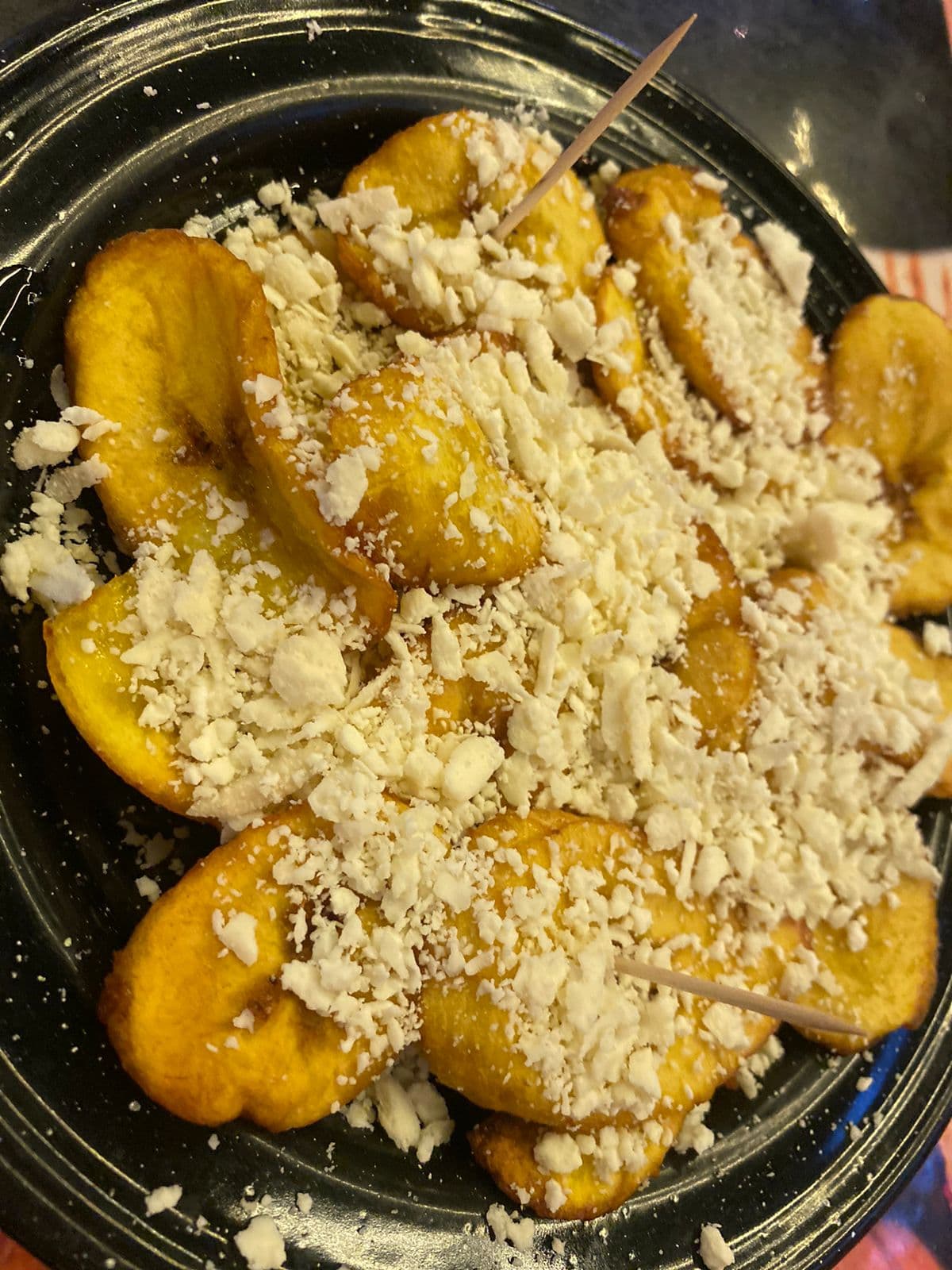 Tajadas con Queso