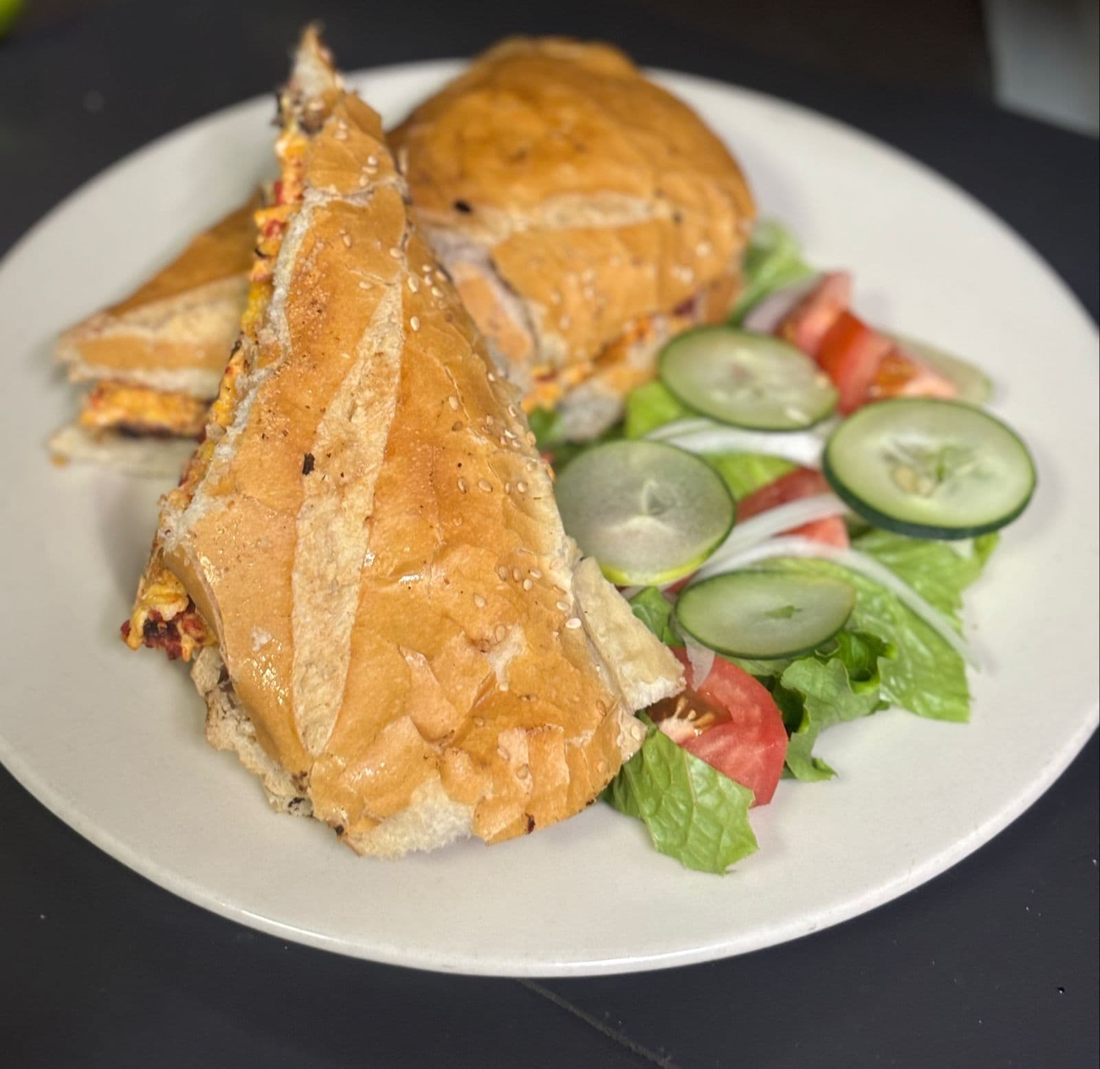 Baguette de Huevo con Chorizo