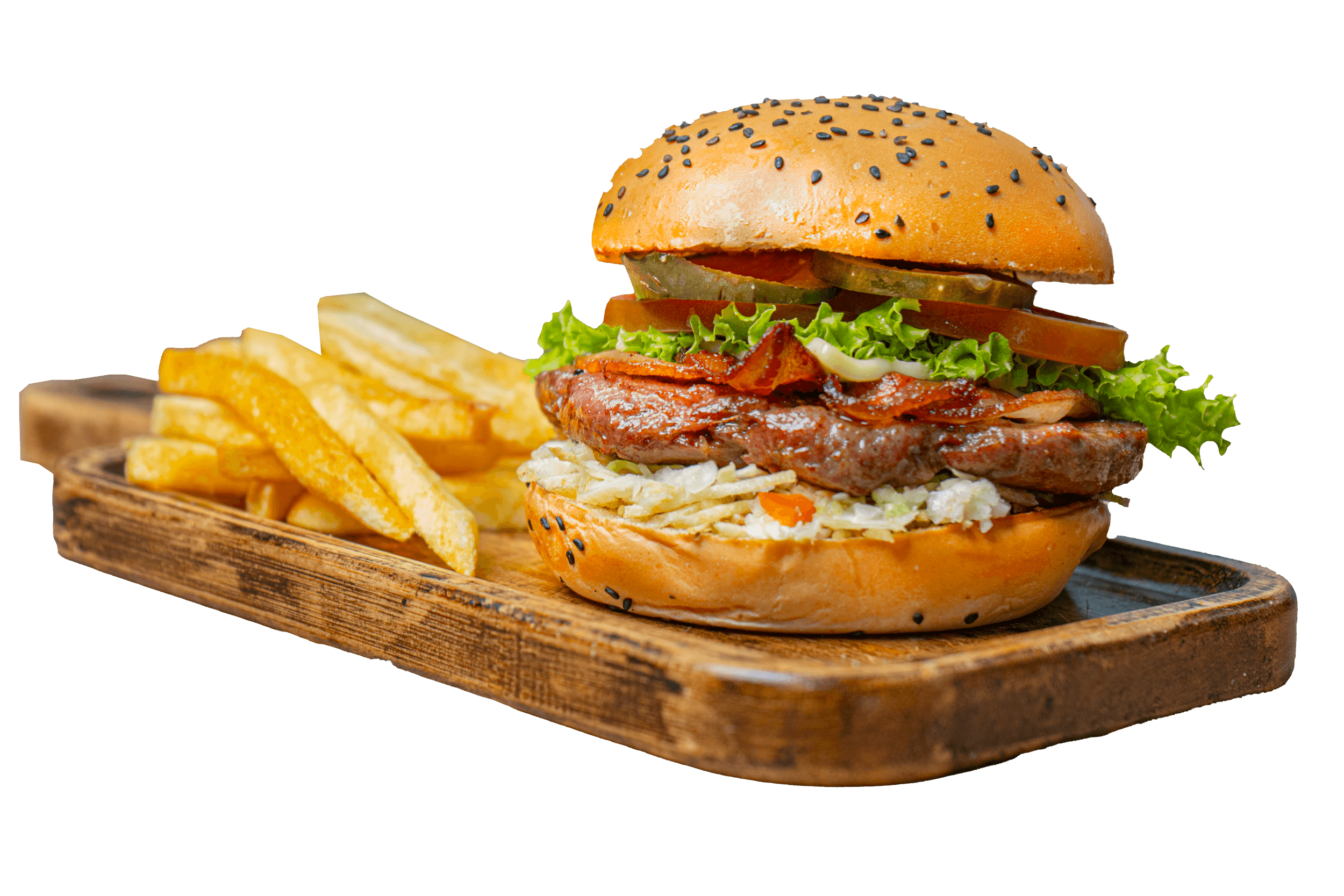 Combo Hamburguesa Especial Personal + Papas