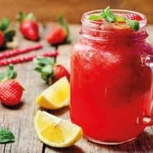Limonada de fresa 16 Onzas