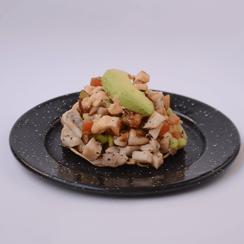 Tostada Ceviche de Pescado