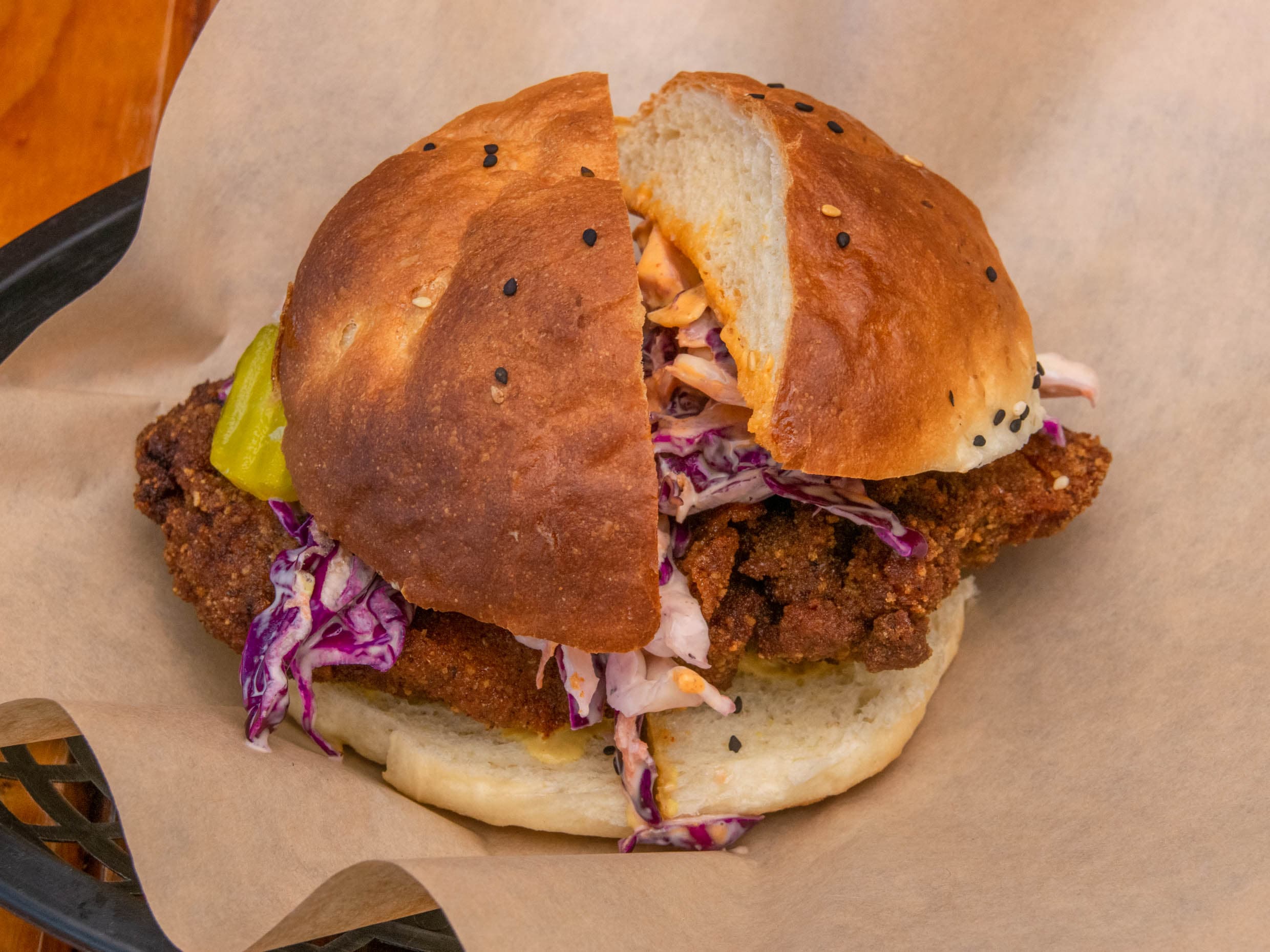 Sandwich de Pollo Frito