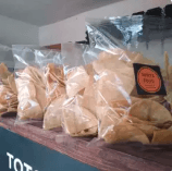 2 Bolsas de totopos de 250 gr