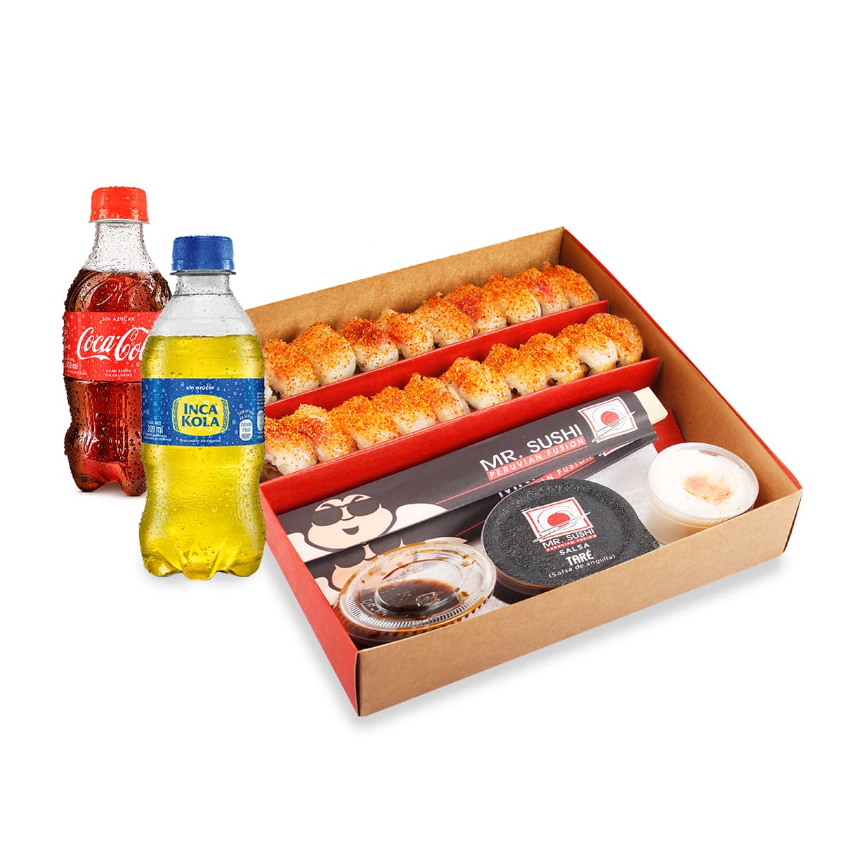 Maki Box 20 uds + 2 bebidas 300ml