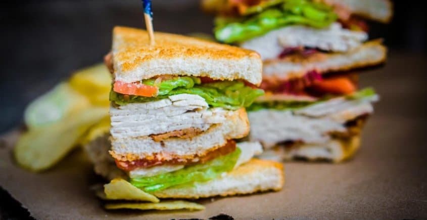 Club Sándwich Pechuga de Pollo