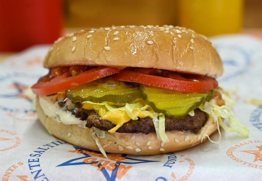 Hamburguesa con Queso.