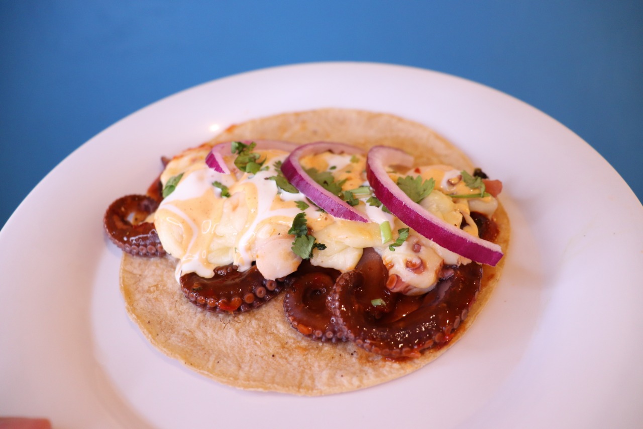 Taco Pulpo Enchilado