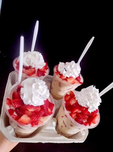 Fresas con Crema