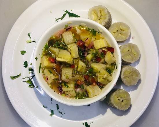 Ceviche con Banano
