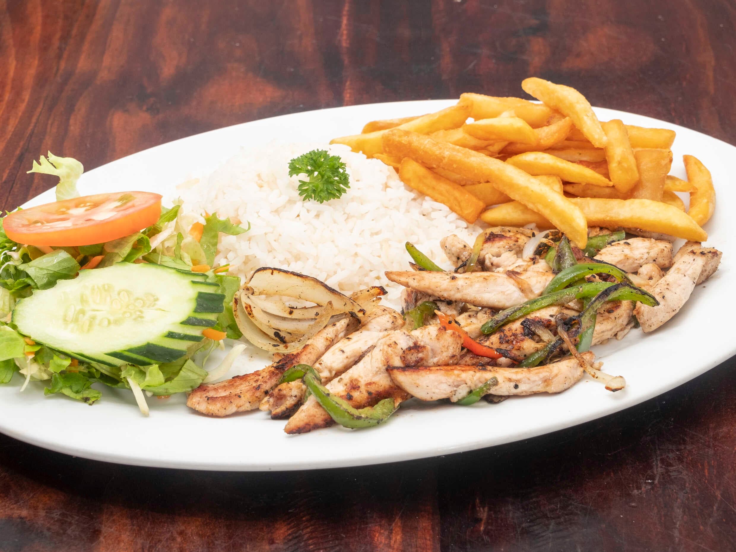 Fajitas Mixtas Plancha