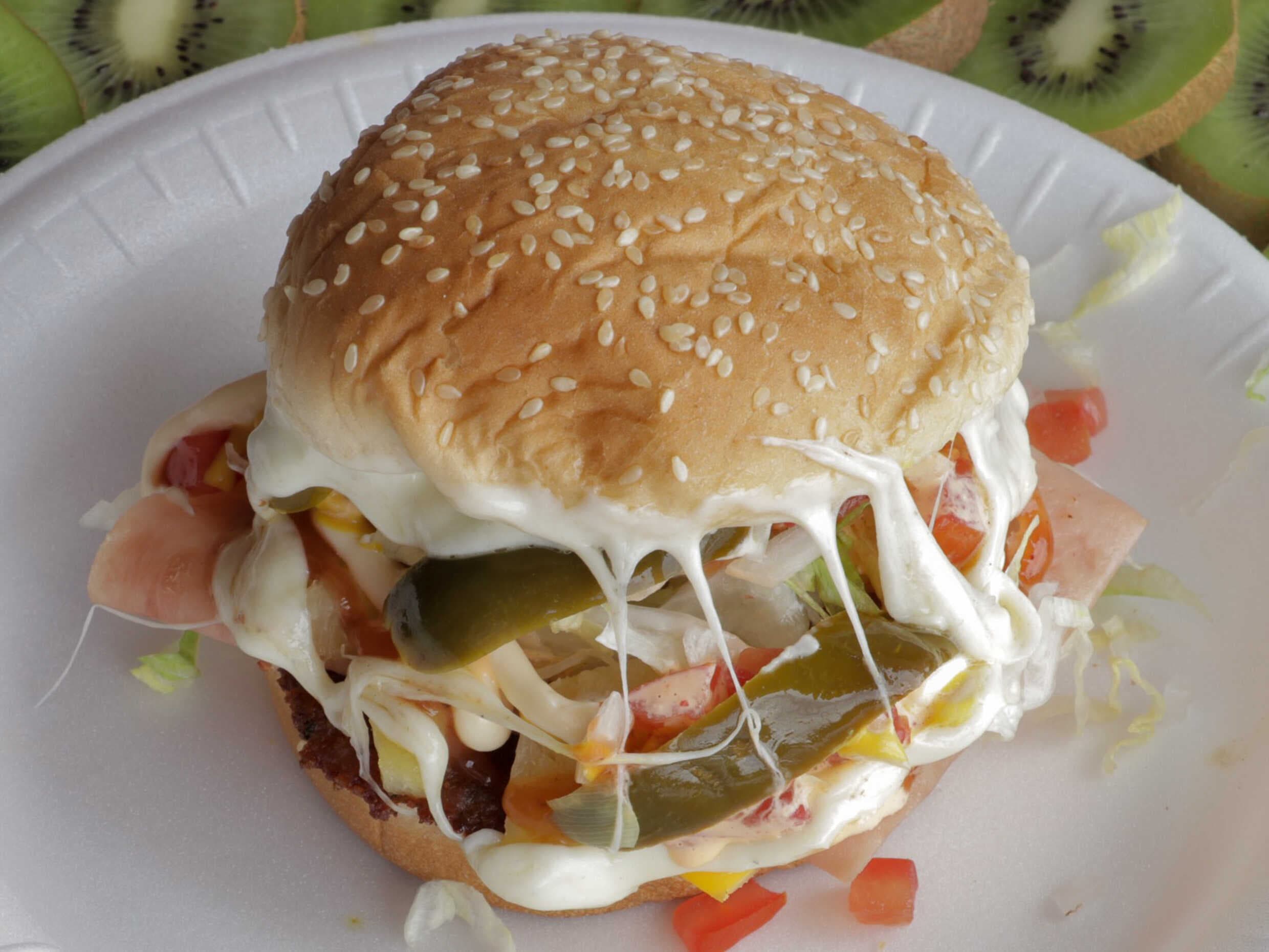 Hamburguesa Hawaiana