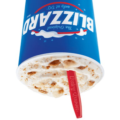 Blizzard®  plátano y galleta Lotus Biscoff Chico