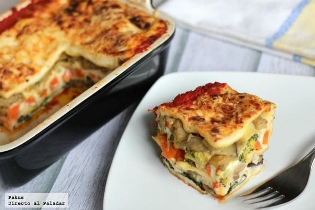 Lasaña Vegetariana