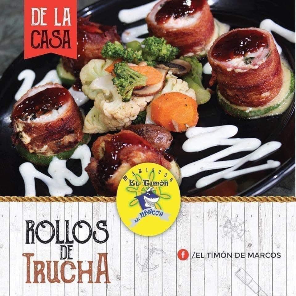 Rollos de trucha