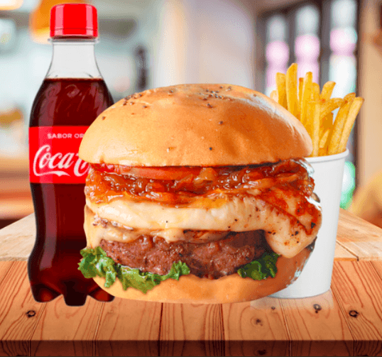 Combo Hamburguesa Colombiana