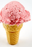 Helado de Fresa