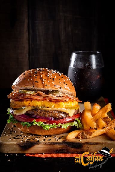 Hamburguesa Hawaiana