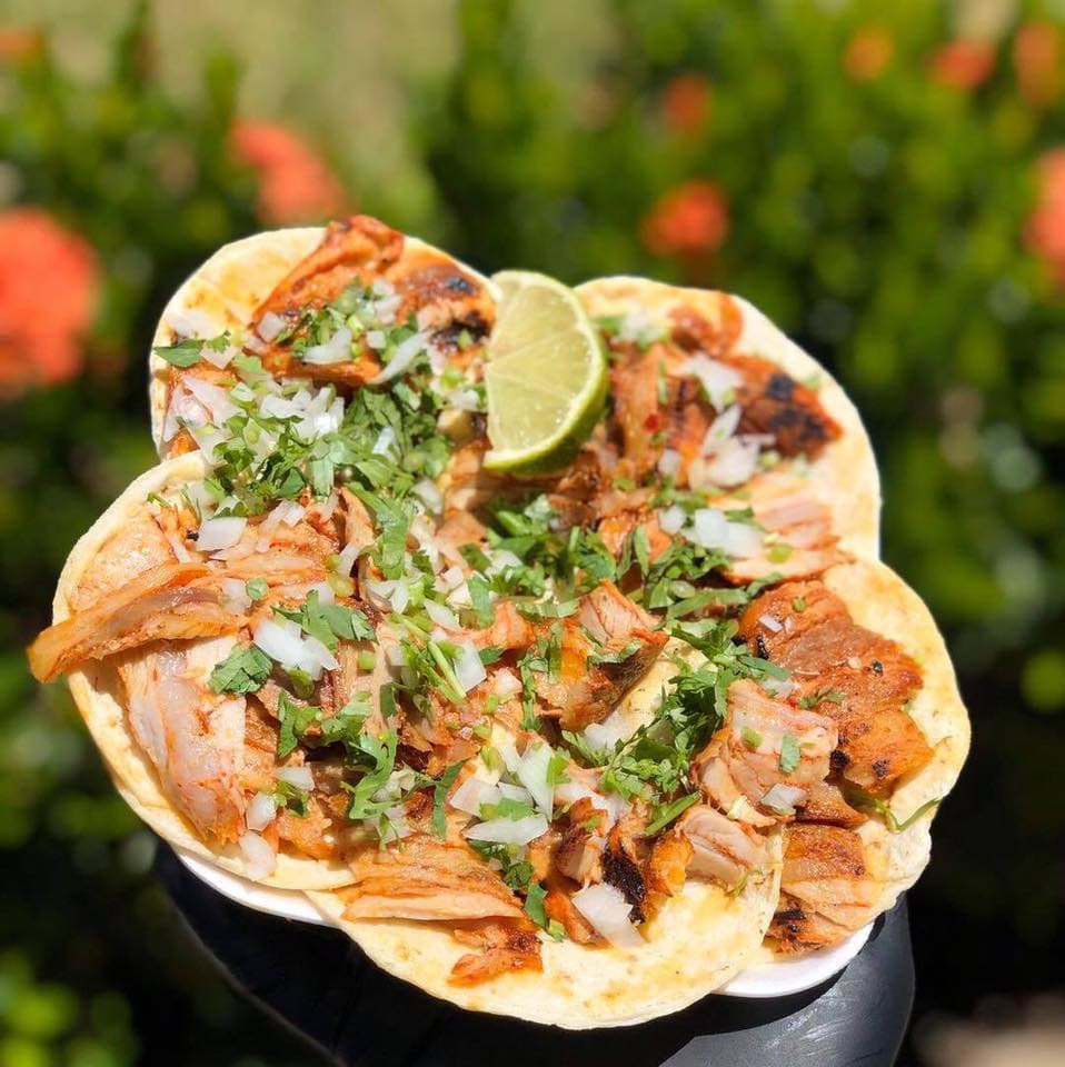 Taco Maíz de Pastor con Queso