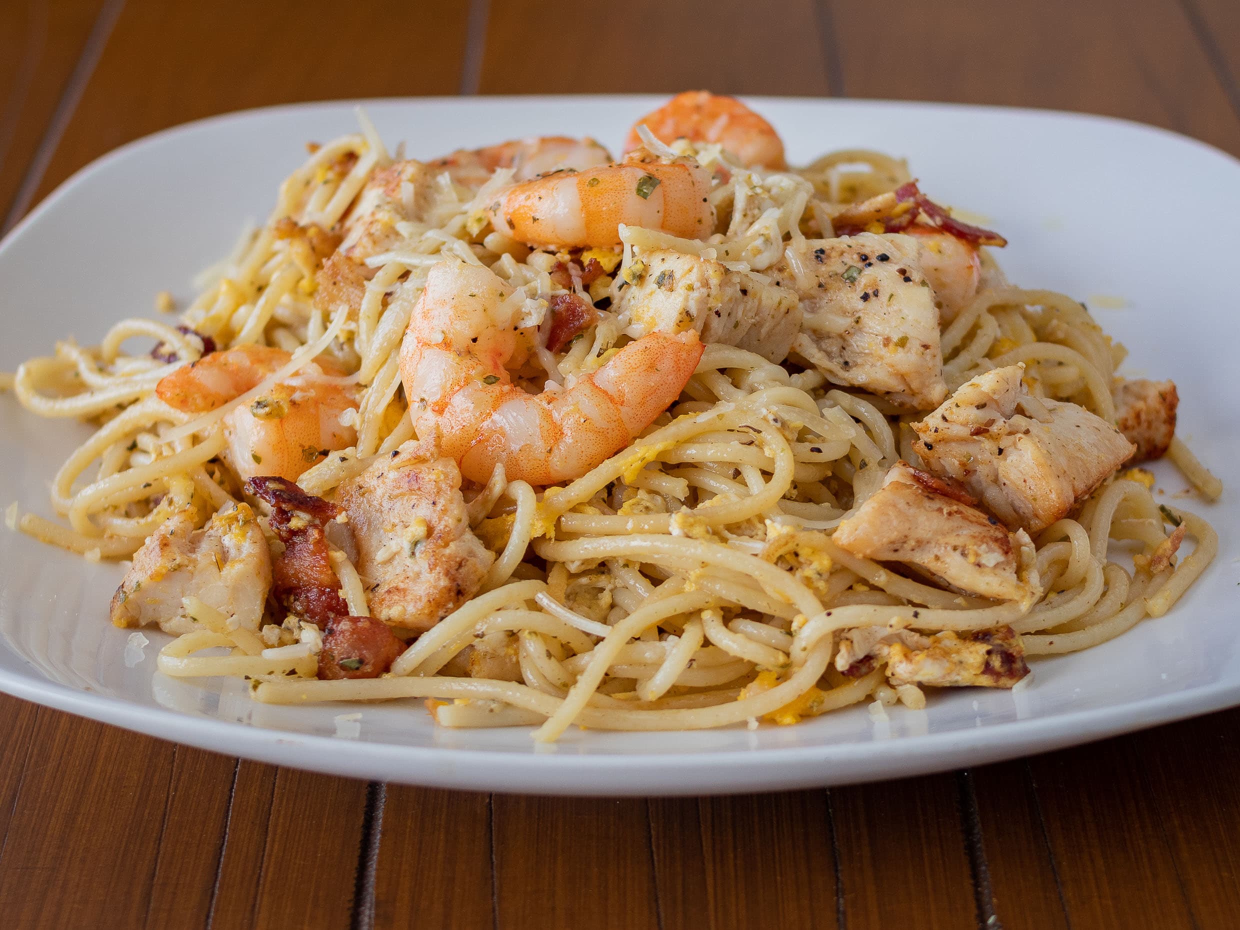 Spaguetti a la Carbonara