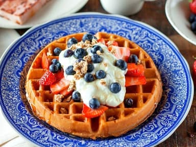 Waffles Frutos del Bosque