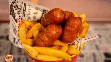 (Combo 3) Choripapa Francesa + Bebida