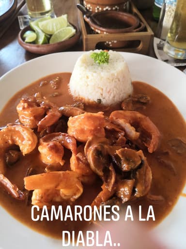 Camarones a la Diabla