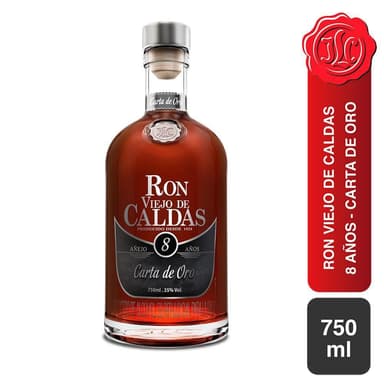 Ron viejo de caldas 8 años 750ml