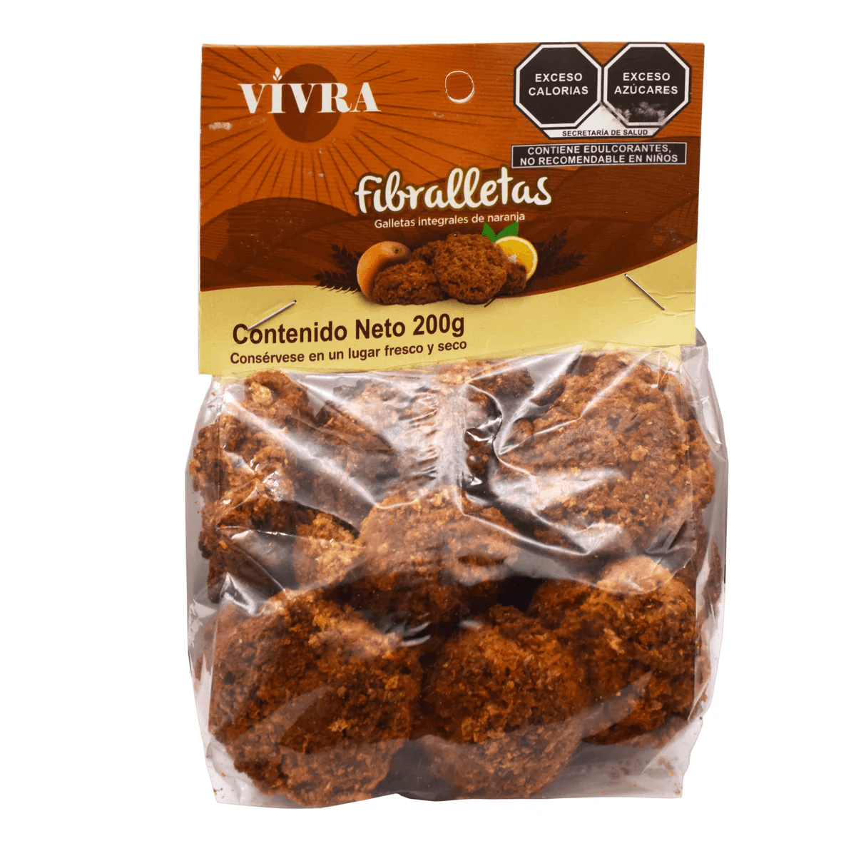 GALLETA FIBRA NARANJA 200 G