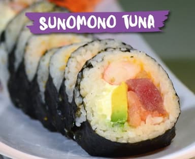 Sunomono Tuna