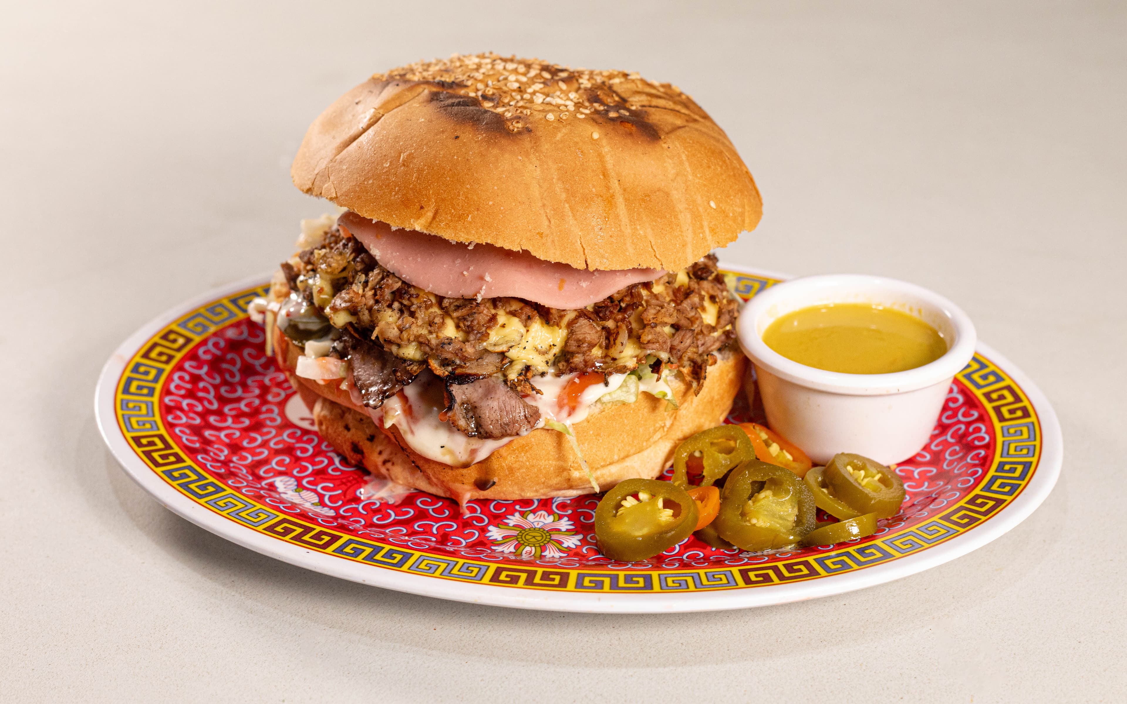 Hamburguesa Carne Asada