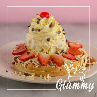 Waffle de nutella o Arequipe y Queso