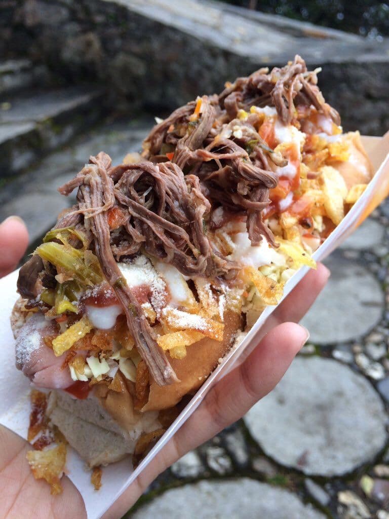 Hot Dog Desmechado