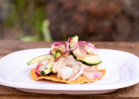 Tostada de Aguachile