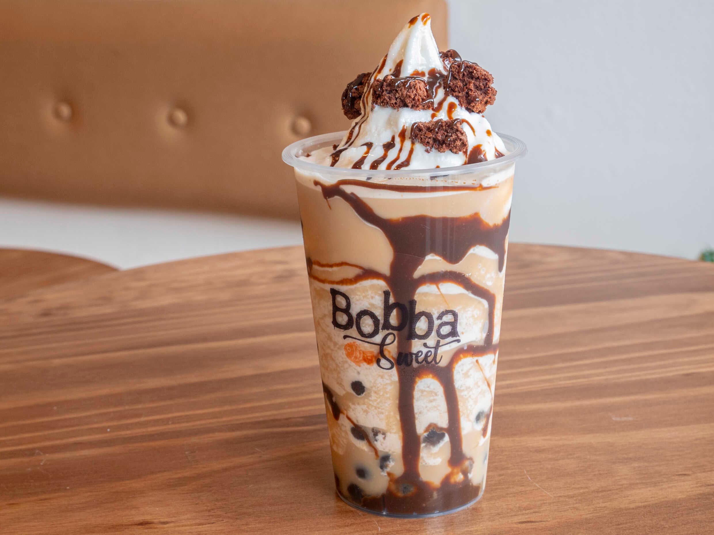 Frapuccino de oreo con helado