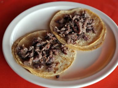 Orden de Tacos sin Queso