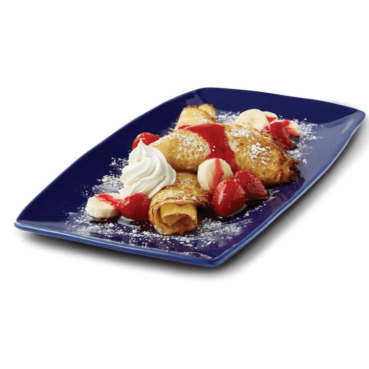 Strawberry Banana Danish Fruit Crepes