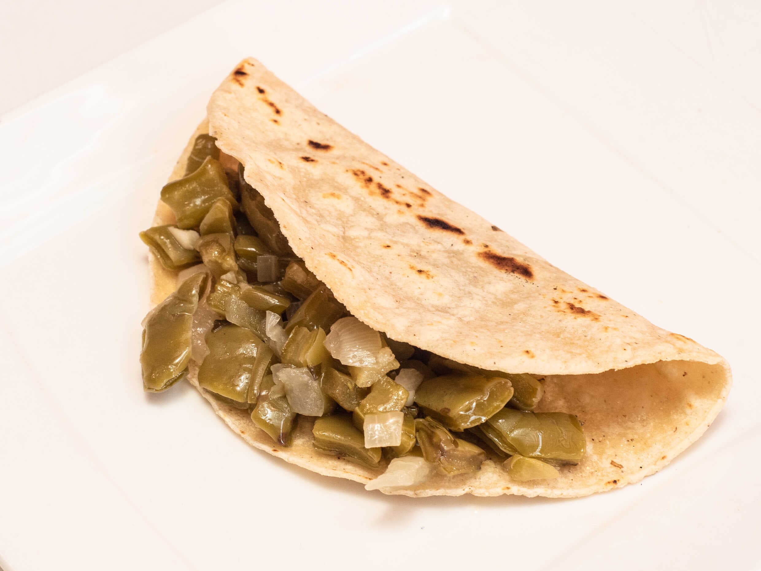 Taco de Nopalitos