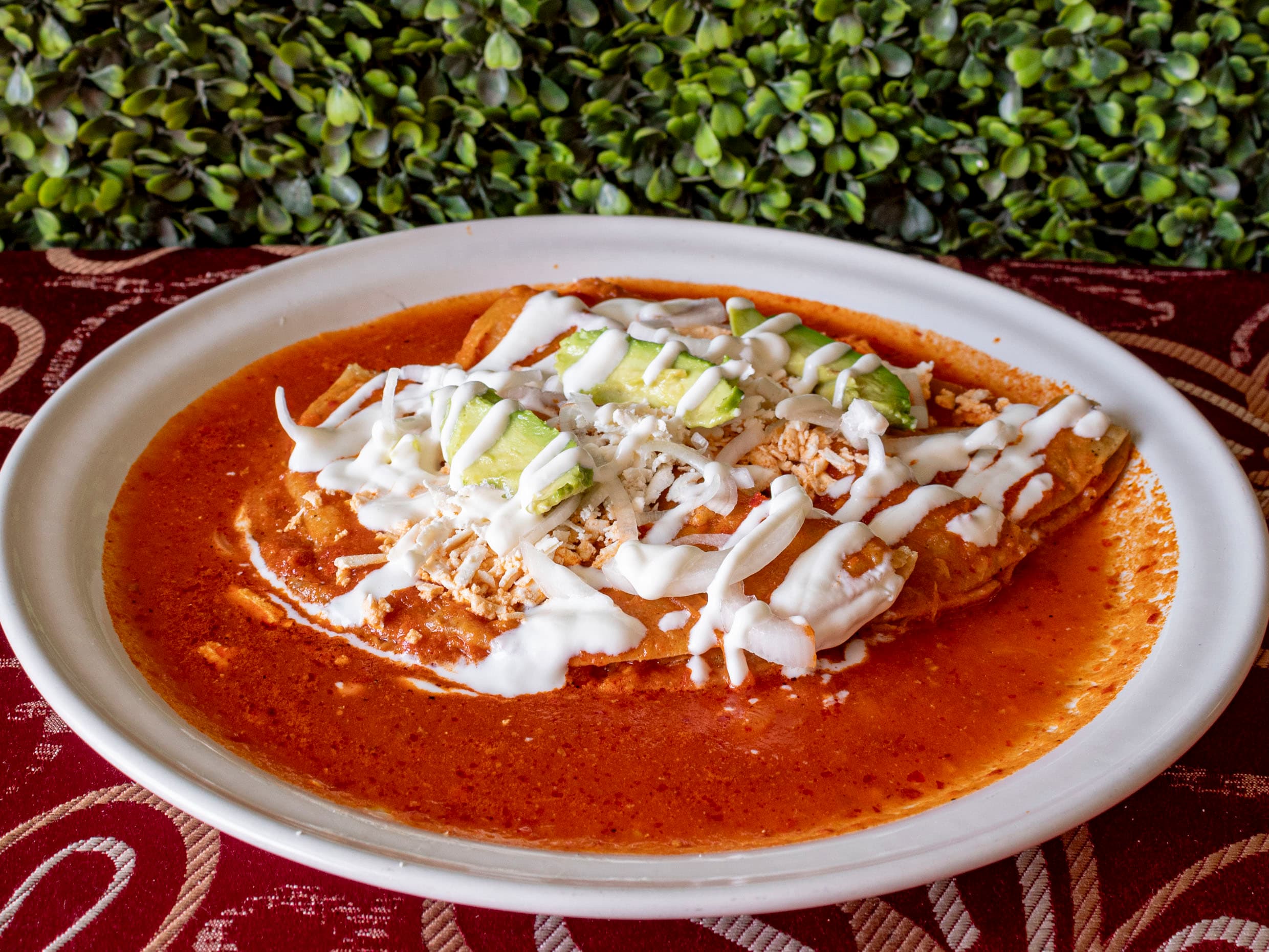Enchiladas Rojas