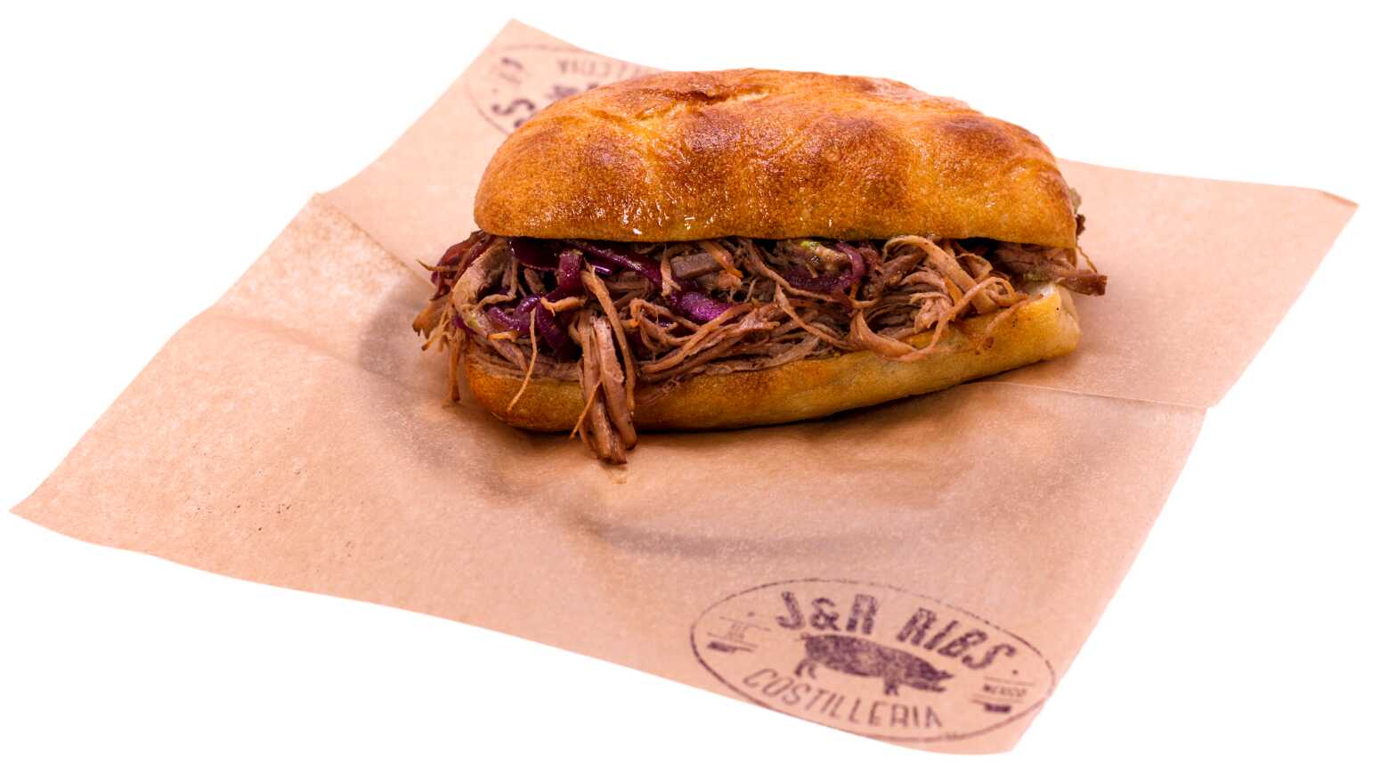 Sándwich de Brisket