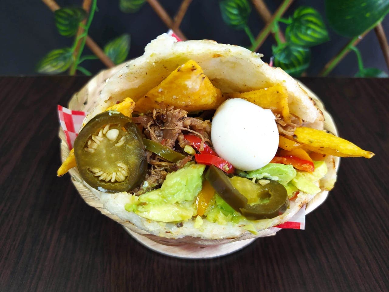Arepa Vegetariana
