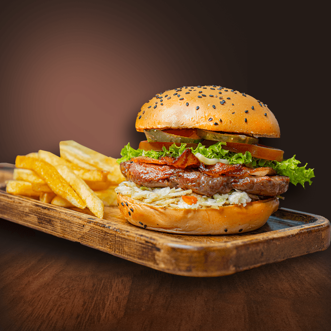 Combo Hamburguesa Especial Med + Papas