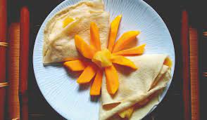 Crepa de Mango con Nutella y Philadelphia