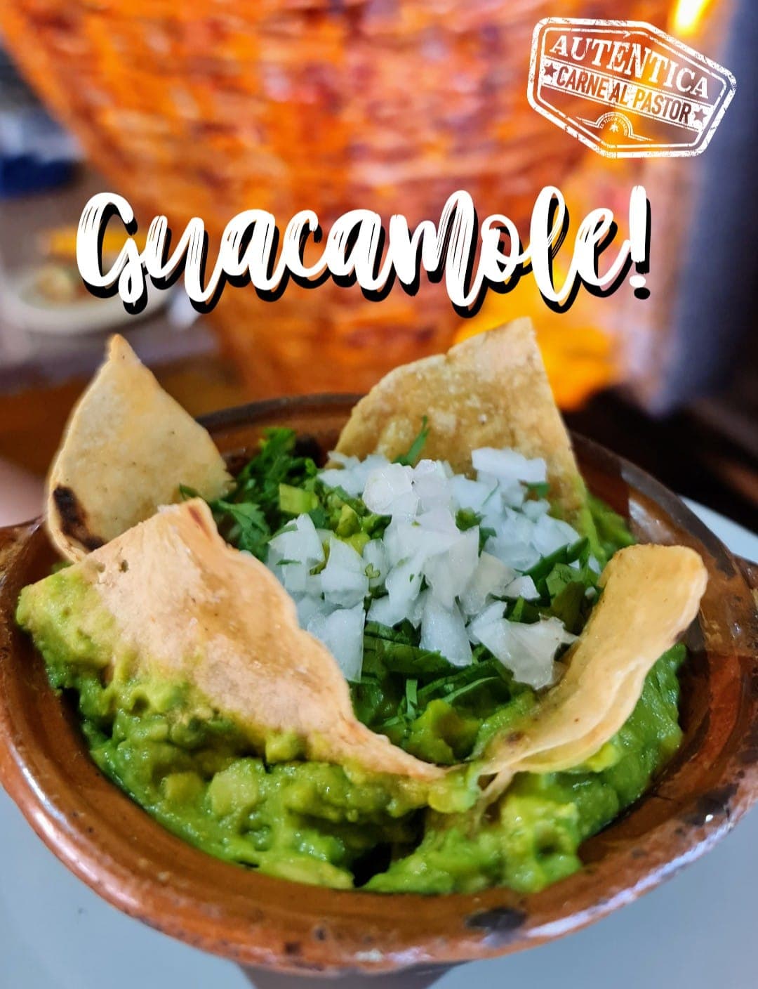GUACAMOLE CON TOTOPOS