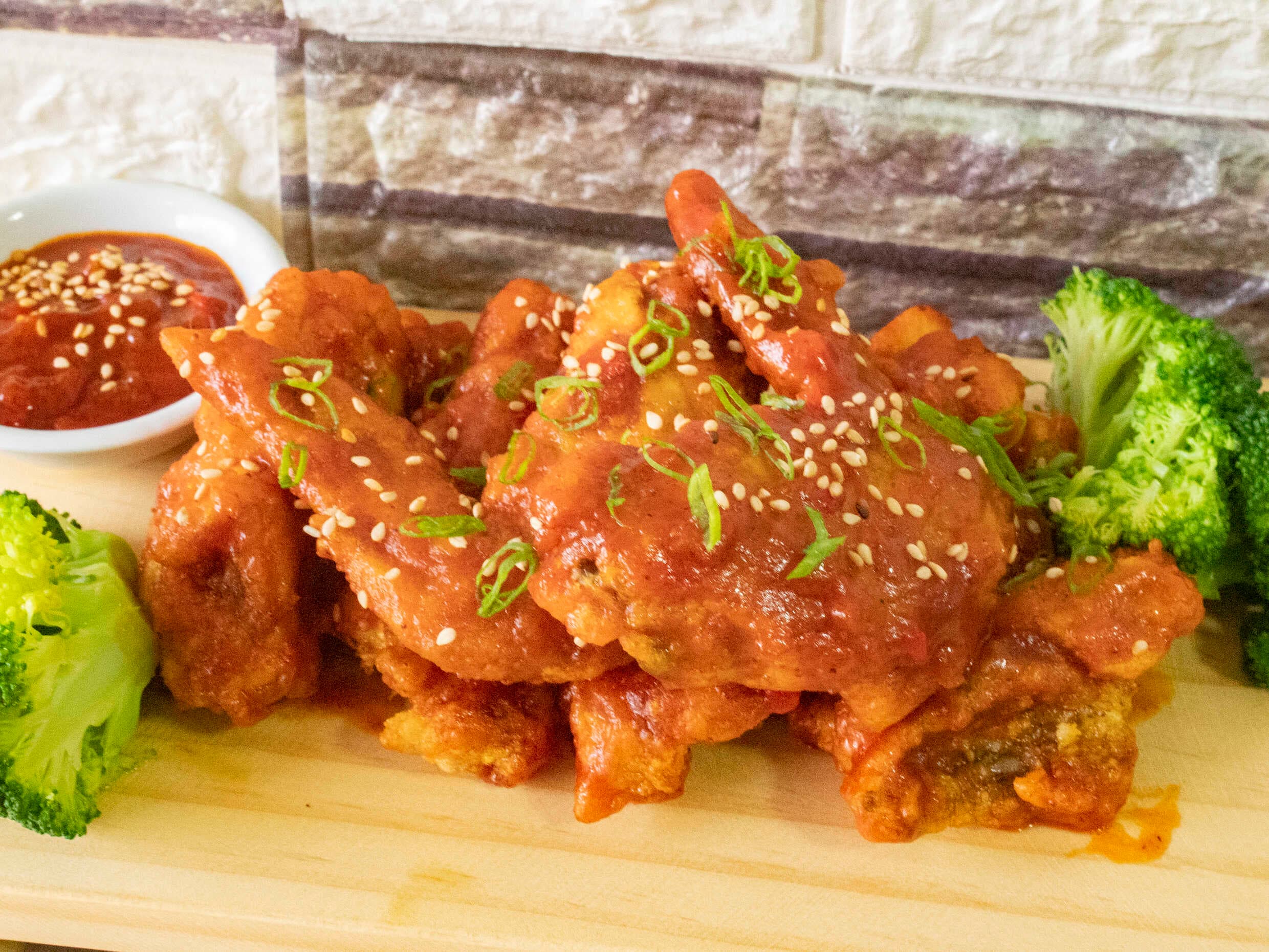 Alitas en Salsa BBQ 12 uds