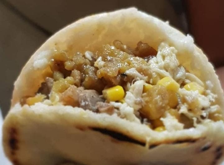 Combo Arepa Simpatía + Papas + Gaseosa 250 ML