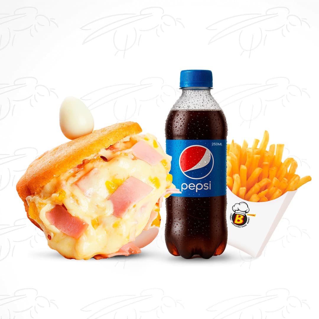 Combo Arepa La Hawaiana