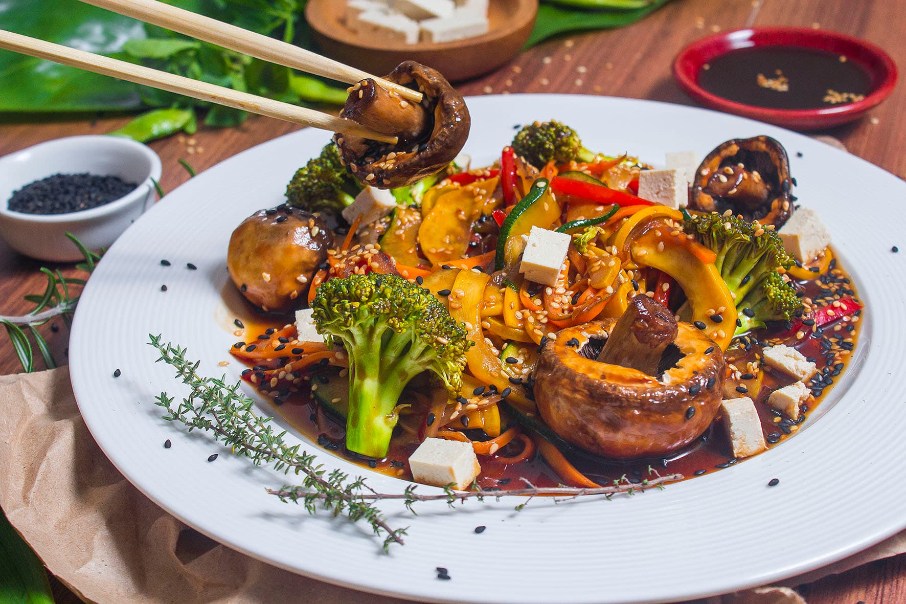 STIR FRY VEGETARIANO