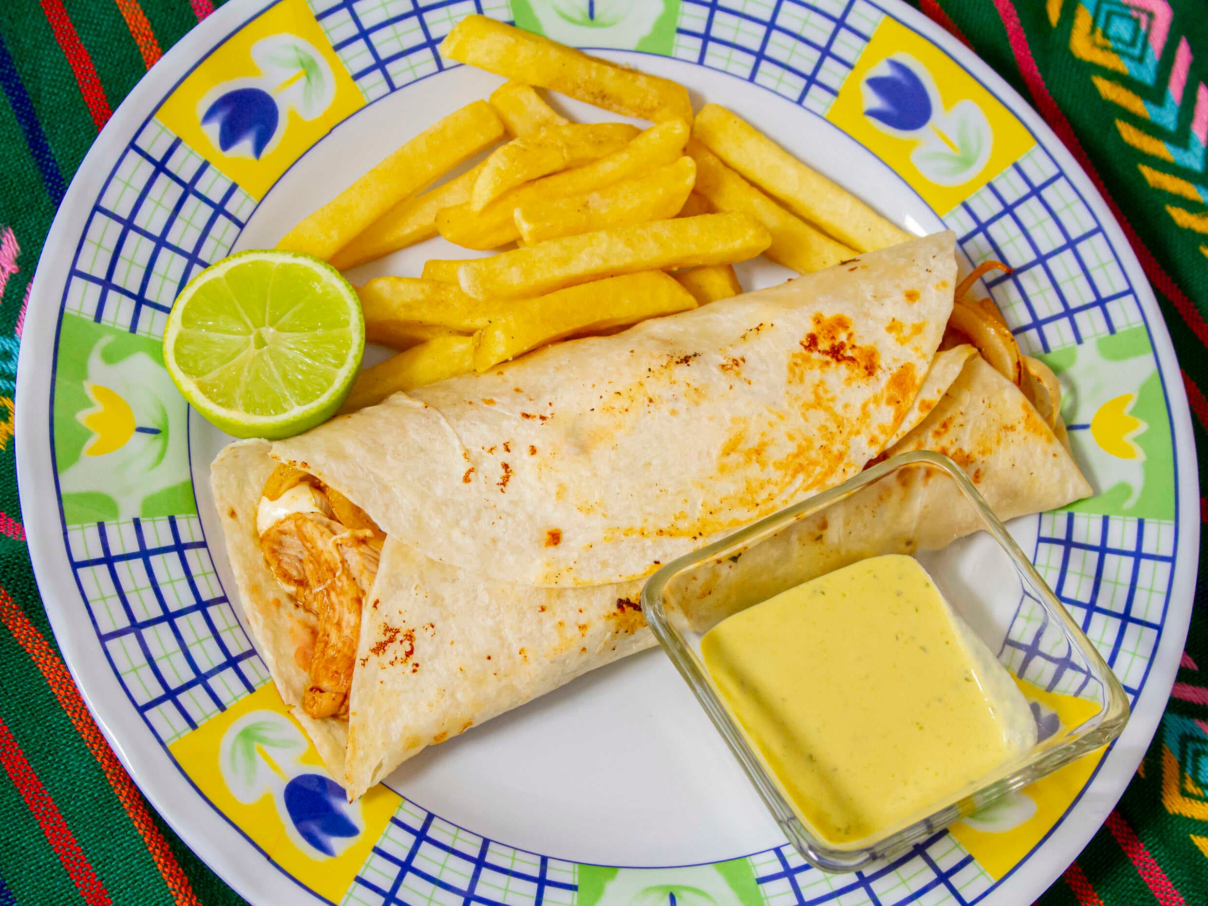 Mega Burrito Bistec