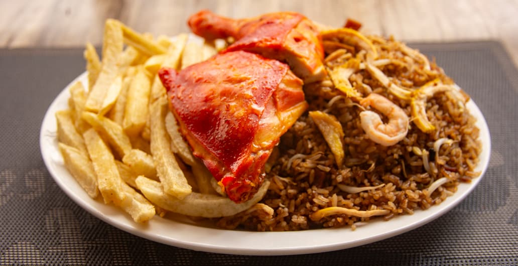 Bandeja Personal Con Pollo